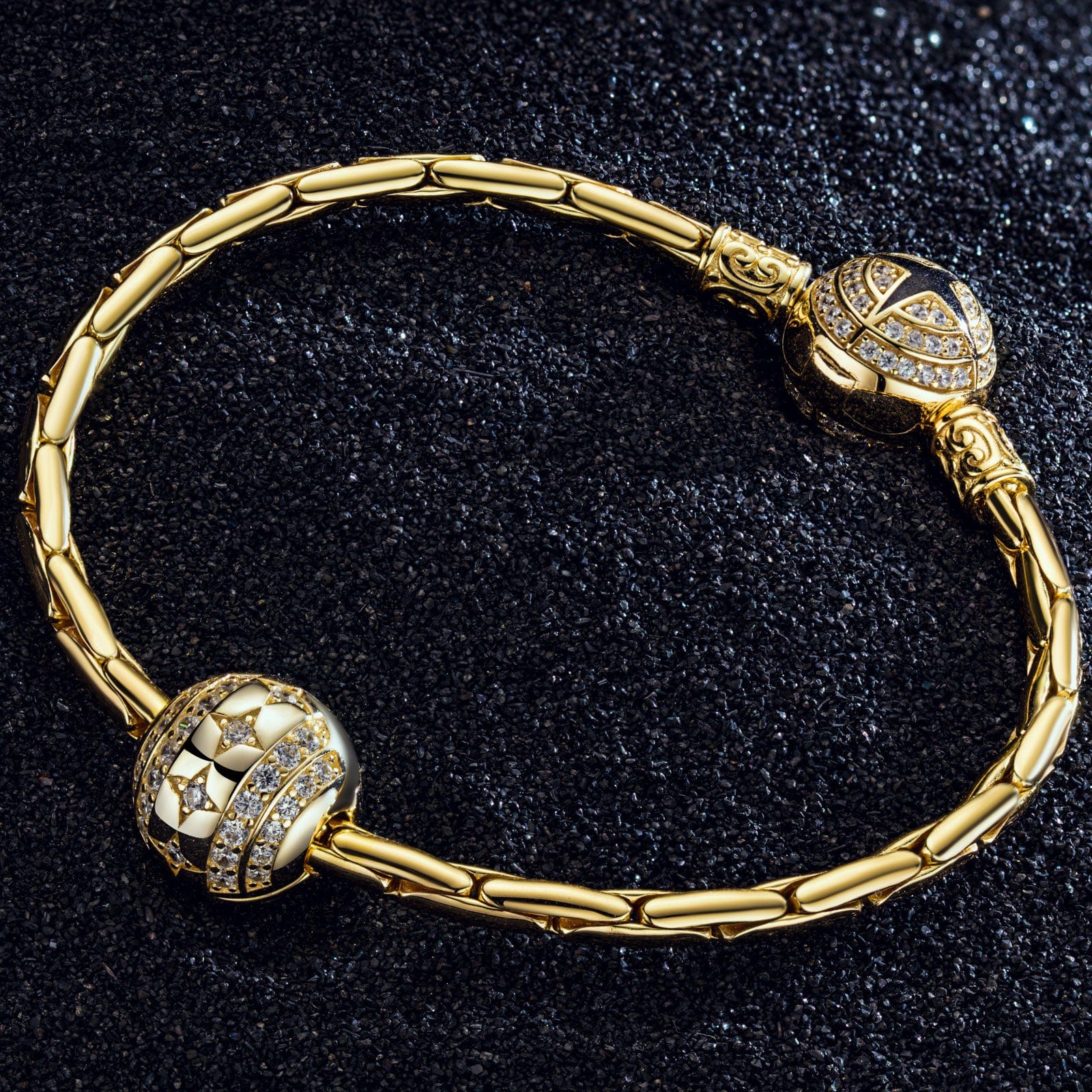 Stars Shine Bright Tarnish-resistant Silver Clips In 14K Gold Plated - Image 3