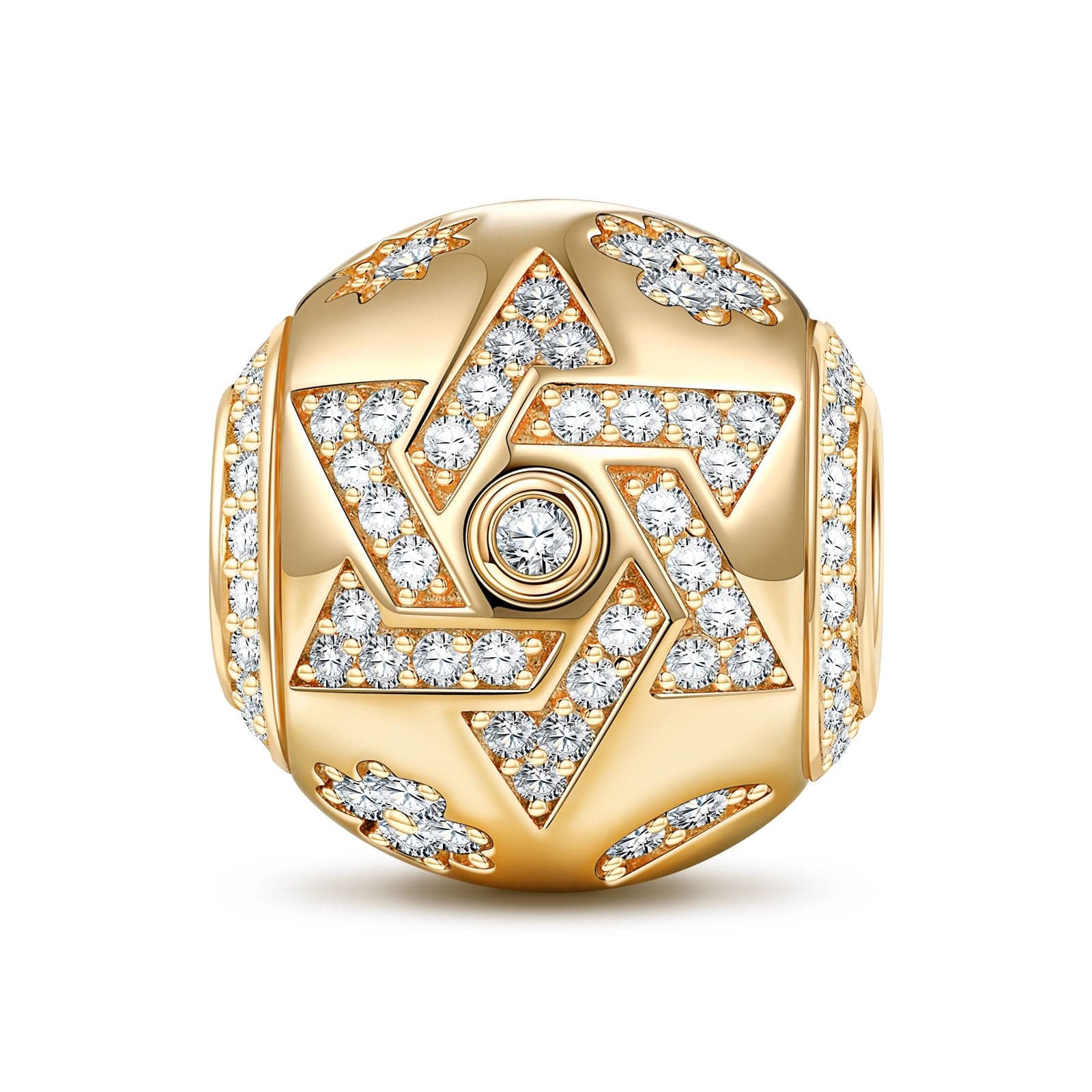 Amulet Tarnish-resistant Silver Charms In 14K Gold Plated