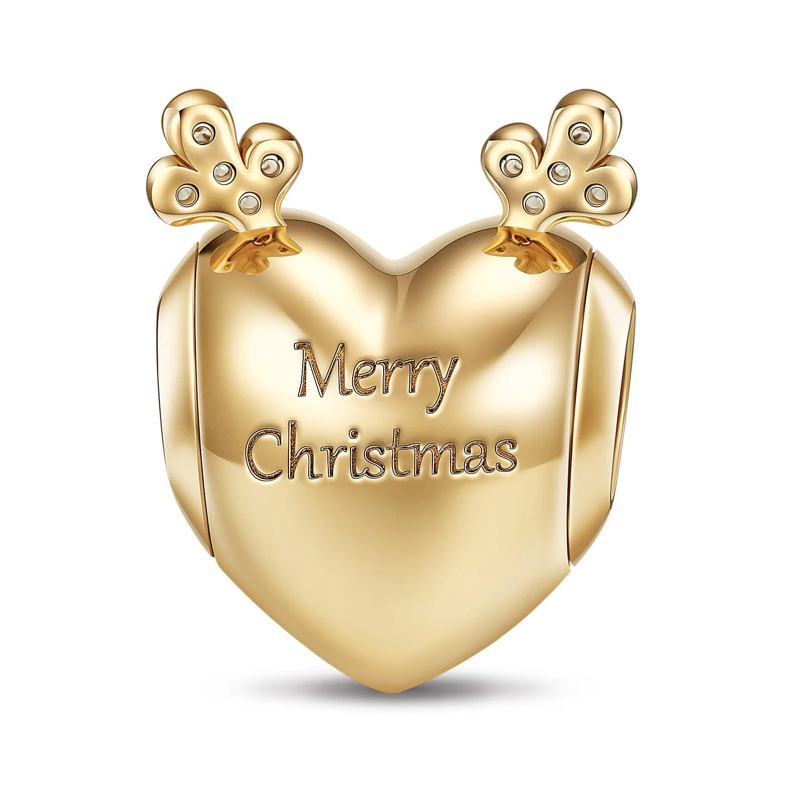 Customizable Engraving My Sweetie Tarnish-resistant Silver Charms In 14K Gold Plated - Image 2
