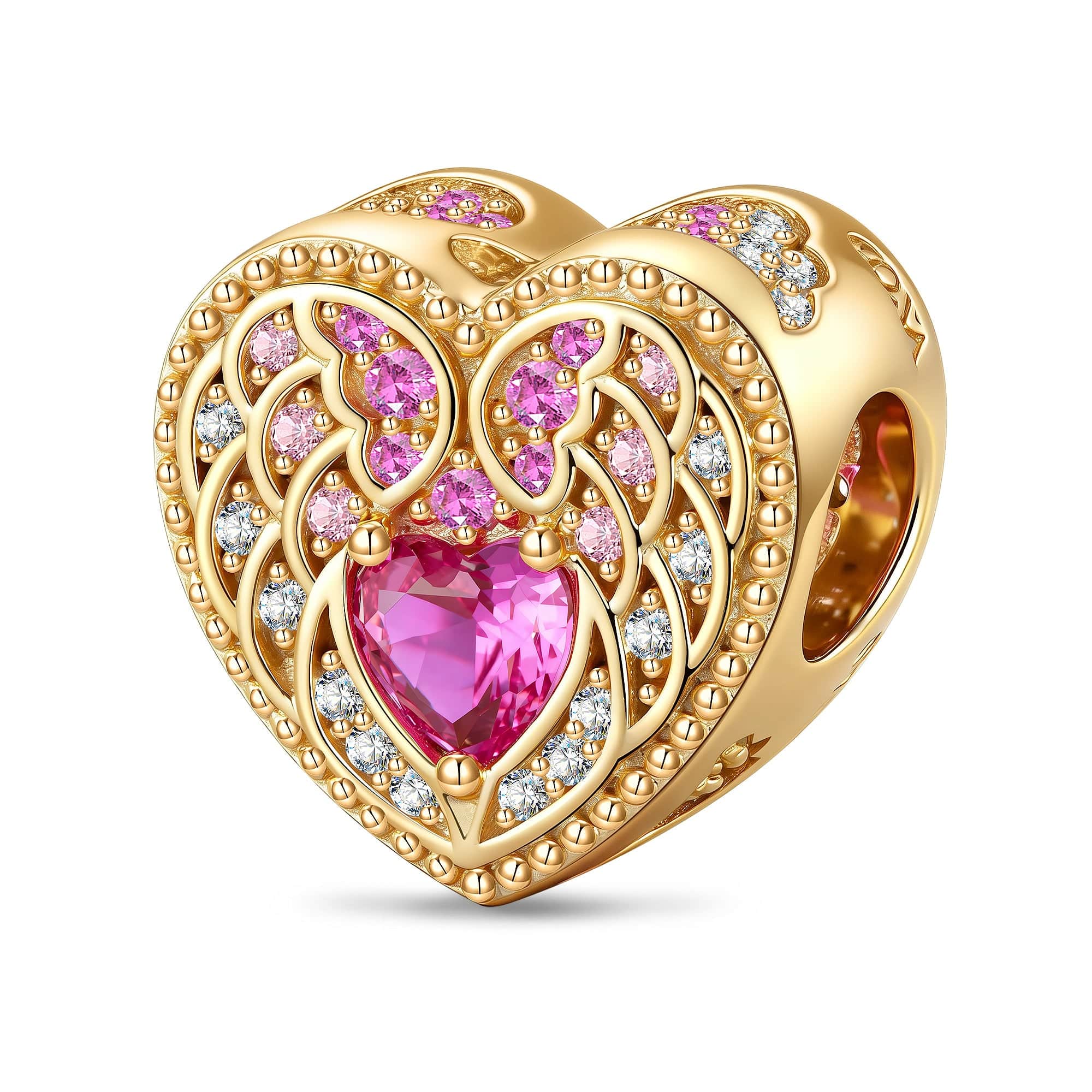 Butterfly Devotion Tarnish-resistant Silver Charms In 14K Gold Plated