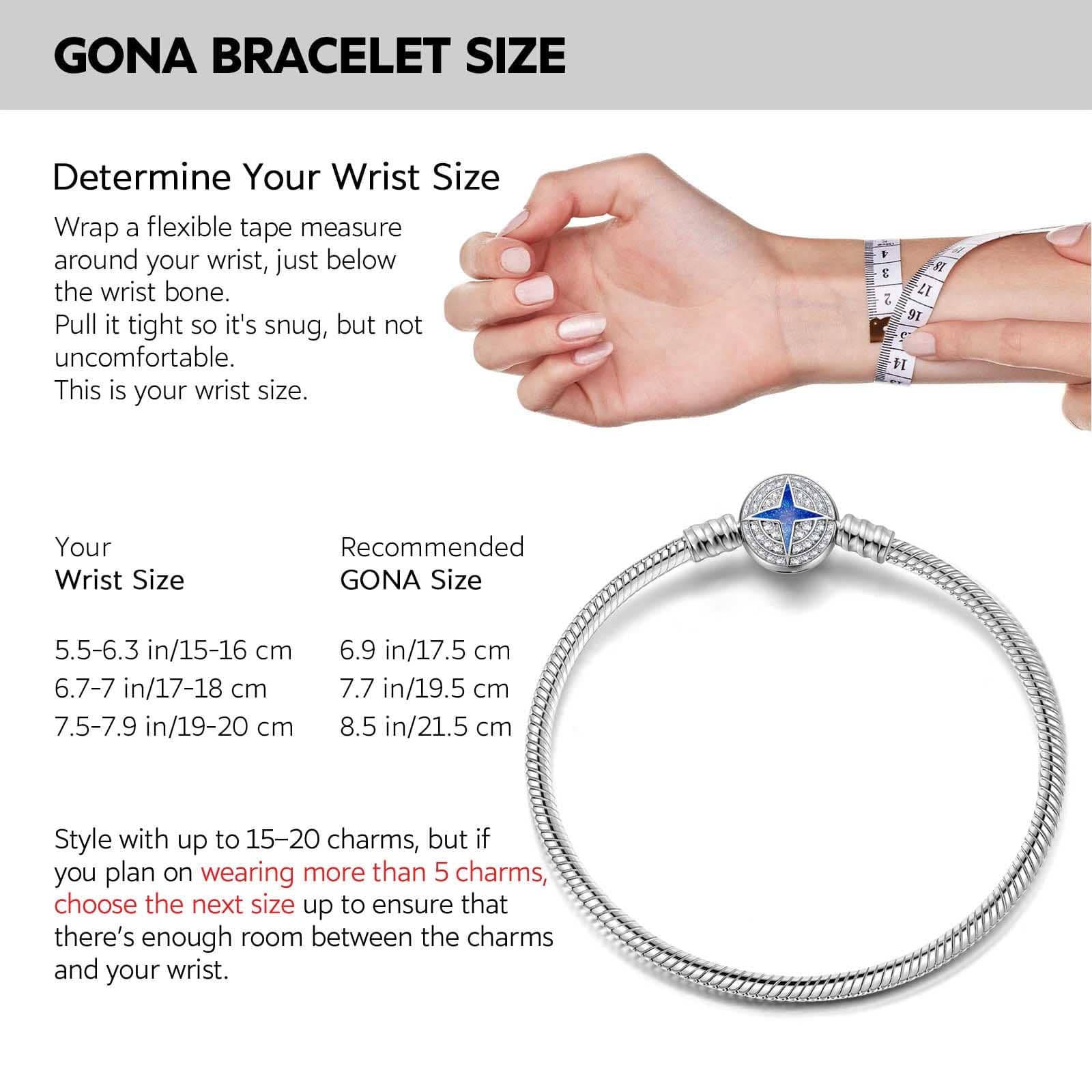 Sterling Silver Polaris Snake Chain Bracelet With Enamel In White Gold Plated - Image 4