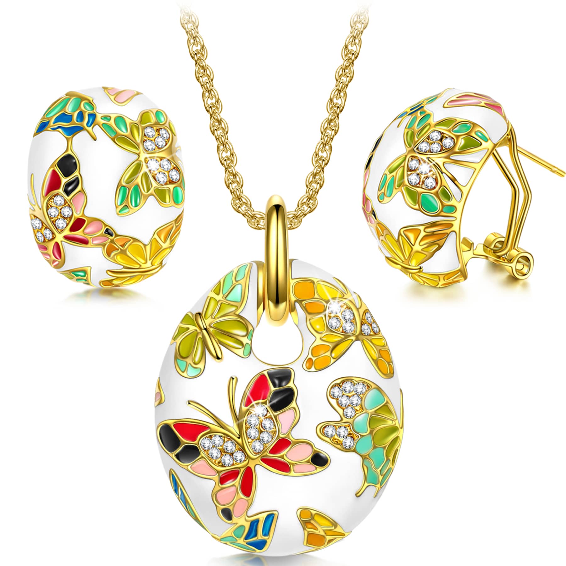 Mother’s Day Exclusive: Spend $200+ in a Single Purchase to Get This Floral Bracelet in 14K Gold Plated - Created With Swarovski® Crystal for FREE (Ships With Order, No Need to Add to Cart) - Image 2