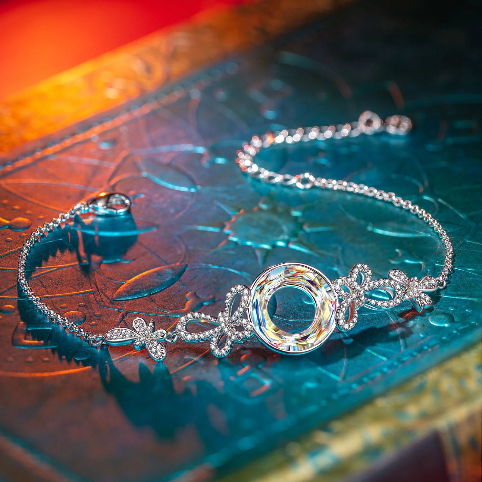 Mother’s Day Exclusive: Spend $400+ in a Single Purchase to Get This Crystal Necklace and Bracelet Set in White Gold Plated - Created With Swarovski® Crystal for FREE (Ships With Order, No Need to Add to Cart) - Image 10